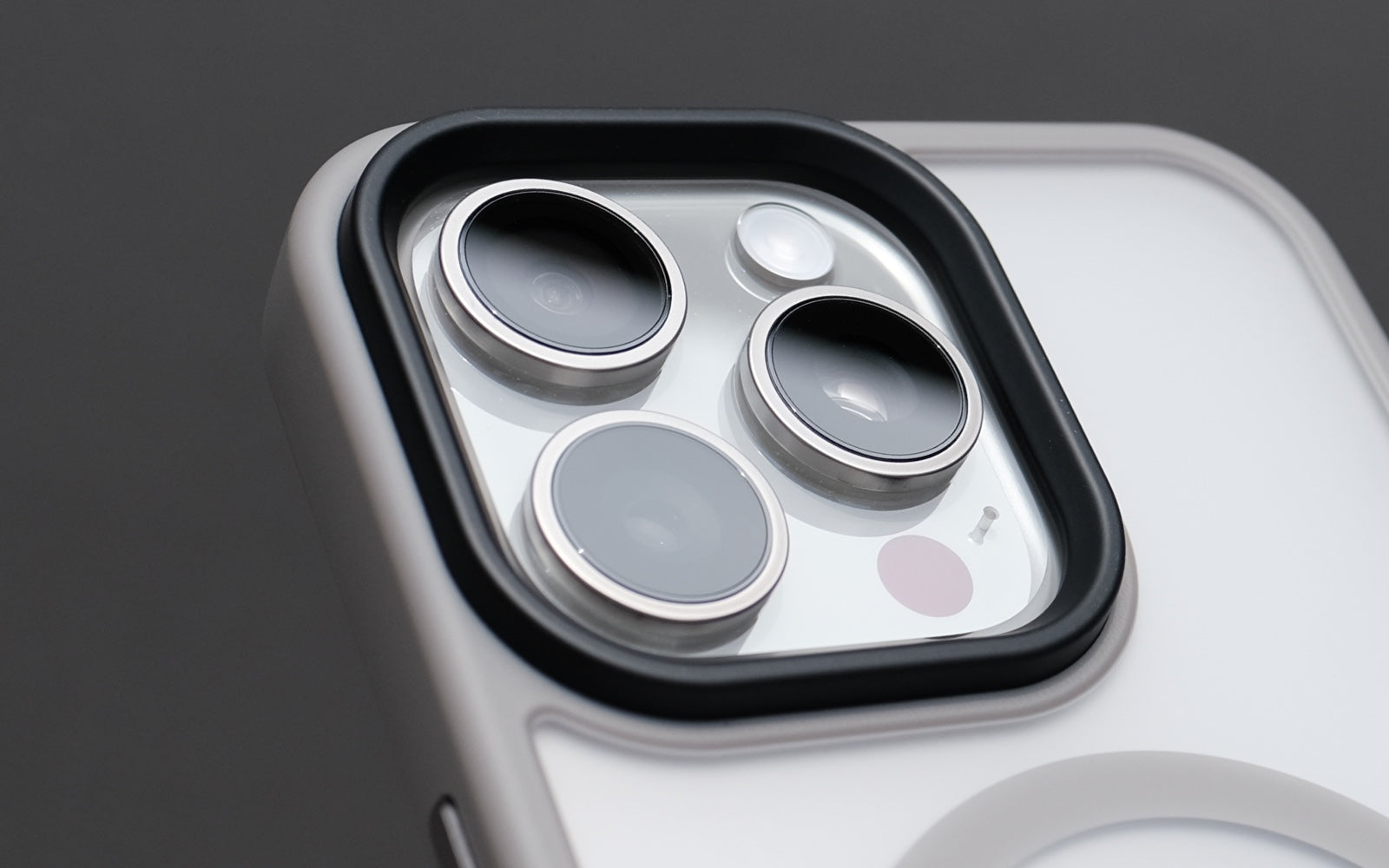 Bare Armour Case for iPhone 15 Pro and 15 Pro Max - Minimalist Slim Shock Proof MagSafe Case for iPhone 15 Pro and Pro 15 Max - Camera Protection - Natural Titanium