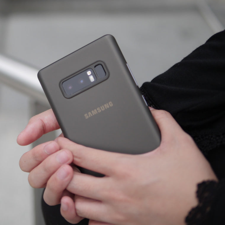 Bare Naked Ultra Thin Case for Samsung Galaxy Note 8 - Smoke in Hand 2