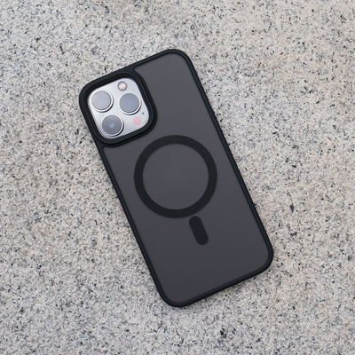Bare Armour - Minimalist Shock Resistant Case with MagSafe for iPhone 13 Pro - on Graphite iPhone 13 Pro
