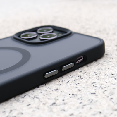 Bare Armour - Minimalist Shock Resistant Case with MagSafe for iPhone 13 Pro and iPhone 13 Pro Max - Metal Buttons