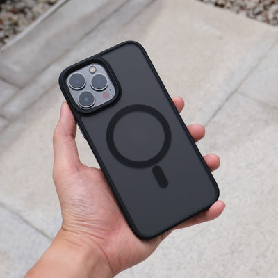 Bare Armour - Minimalist Shock Resistant Case with MagSafe for iPhone 13 Pro Max - in Hand
