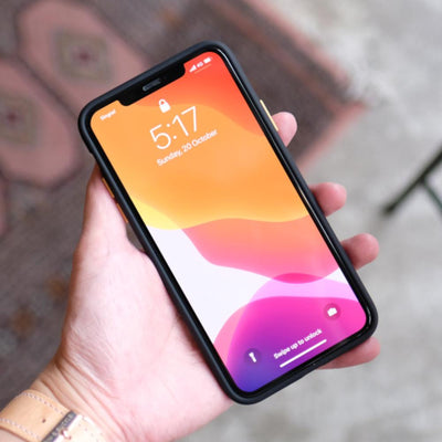Bare Armour - Minimalist Shock Resistant Case for iPhone 11 Pro and 11 Pro Max - Front